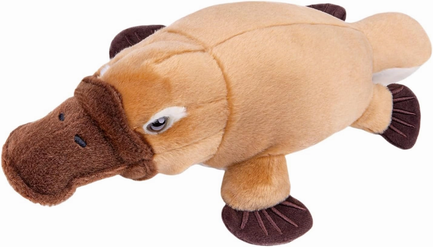 FRANKIEZHOU Platypus Stuffed Animal-Brown 15 Inch,Soft Platypus Plush Toy for Kids,Baby Gifts,Home Decor