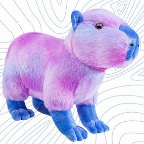 FRANKIEZHOU Realistic Capybara Plush Toy 12”,Lifelike Rodent Capybara Stuffed Animals