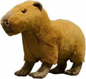 FRANKIEZHOU Realistic Capybara Plush Toy 12”,Lifelike Rodent Capybara Stuffed Animals,Plushie Toys,Gifts for Kids