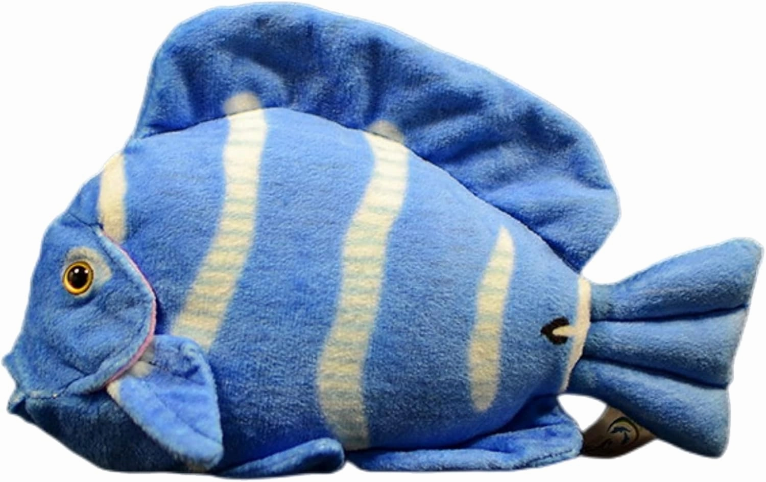FRANKIEZHOU Simulation Blue Tang Plush,Lifelike 7.8" Fish Stuffed Animal,Soft Cute Tropical Fish Plush Toy, Sea Creatures Toys for Kids,Toy for Boy,Gifts for Kids