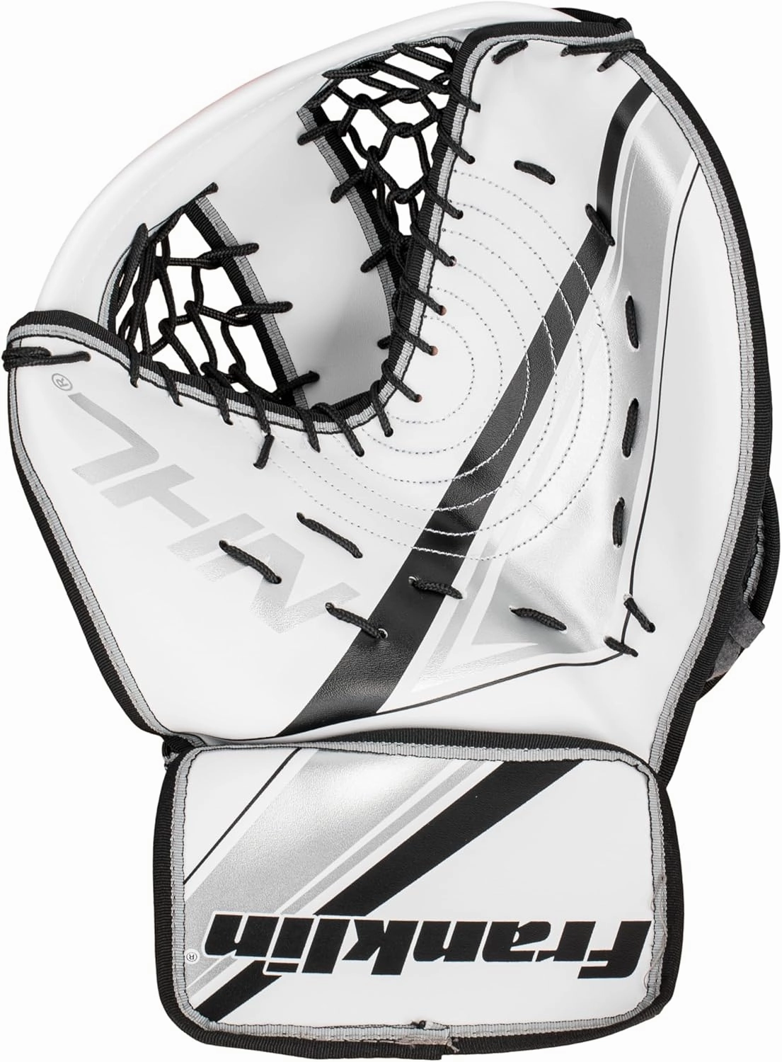 Franklin Sports NHL Kids Street Hockey Goalie Pads Set - Kids Hockey Training Equipment - Includes Block Pad, Catch Glove, and Goalie Pads