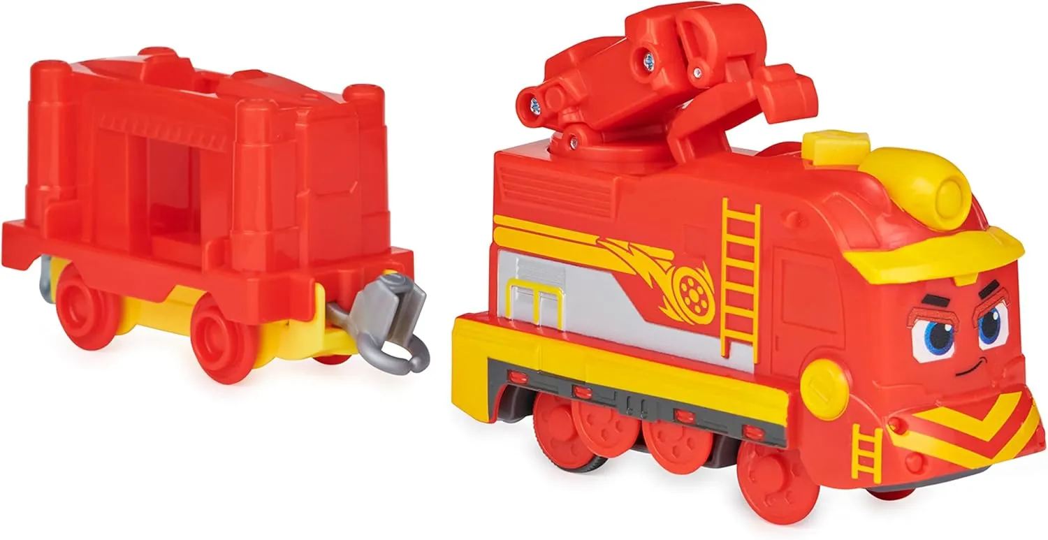 Freight Nate Motorized Toy Train with Working Tool and Cargo Car, Kids Toys for Ages 3 and up,Multicolor