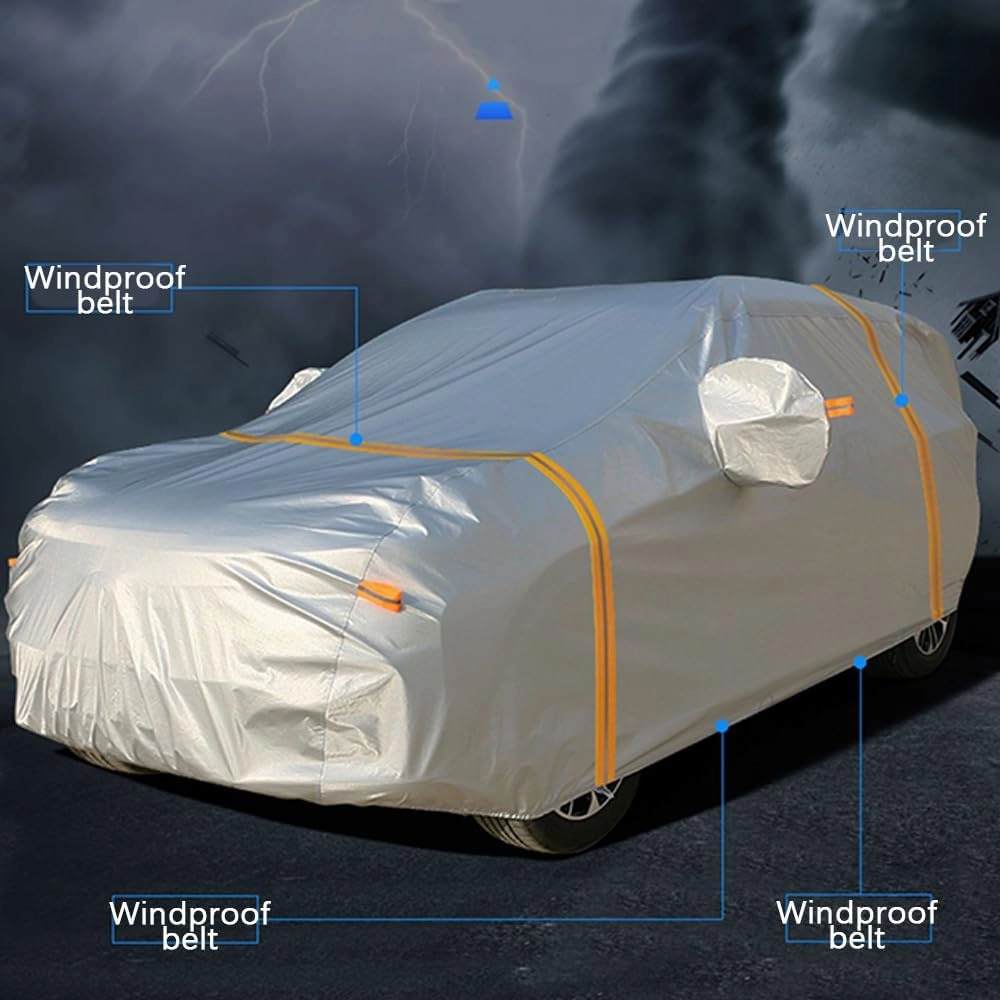 Full Car Covers for Mercedes-Benz V-Class W447 2020 2021 2022 2023, All Weather Exterior Waterproof Scratch Automobile Apparel Non Slip Clothing Windproof Durable Protective Layer