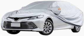 Full Car Covers for Toyota Camry 7th Gen 2016 2017, All Weather Exterior Waterproof Scratch Automobile Apparel Non Slip Clothing Windproof Durable Protective Layer