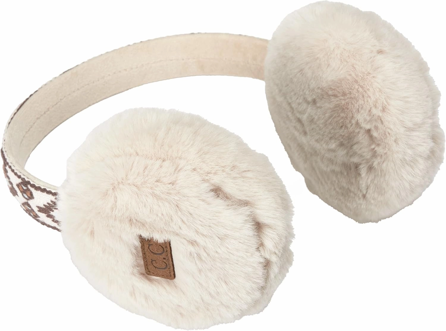 Funky Junque Warm Fuzzy Faux Fur Winter Ear Muffs Adjustable Head Band - Texture Styles, Color Collections, Value Packs