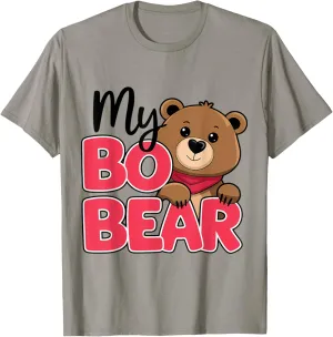 Funny My Boo Bear Cute Romantic Gifts for Couples T-Shirt