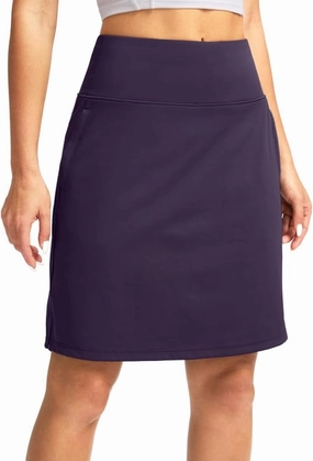 G Gradual 20" Golf Skorts Skirts for Women with 7 Pockets Knee Length Skort Athletic Modest Long Tennis Skirts for Women