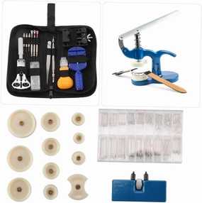 GALPADA 409pcs Watch Repair Tool Kit Spring Bar Remover and Antimagnetic Screwdrivers for Professional Watchmakers and Enthusiasts