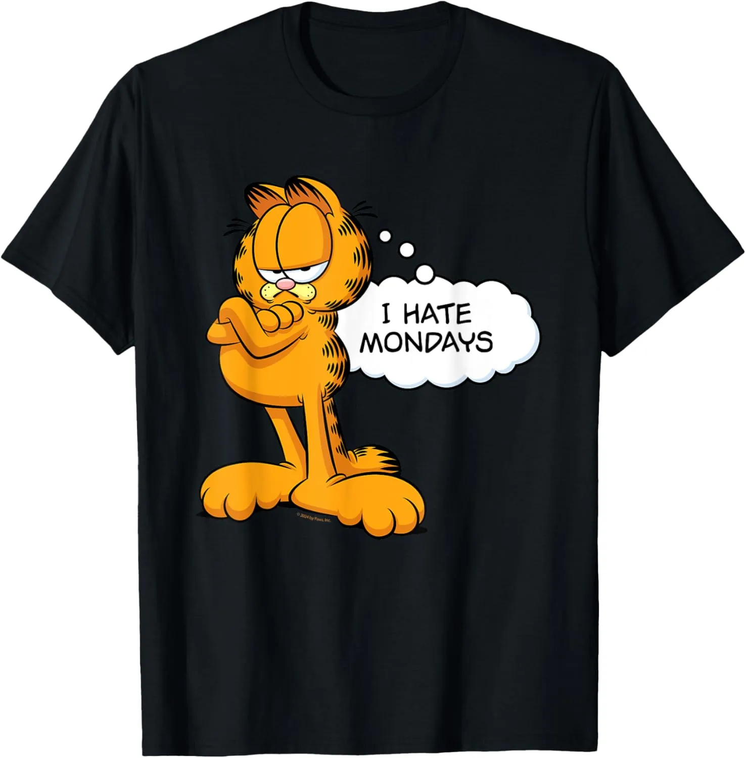Garfield I Hate Mondays Father's Day T-Shirt