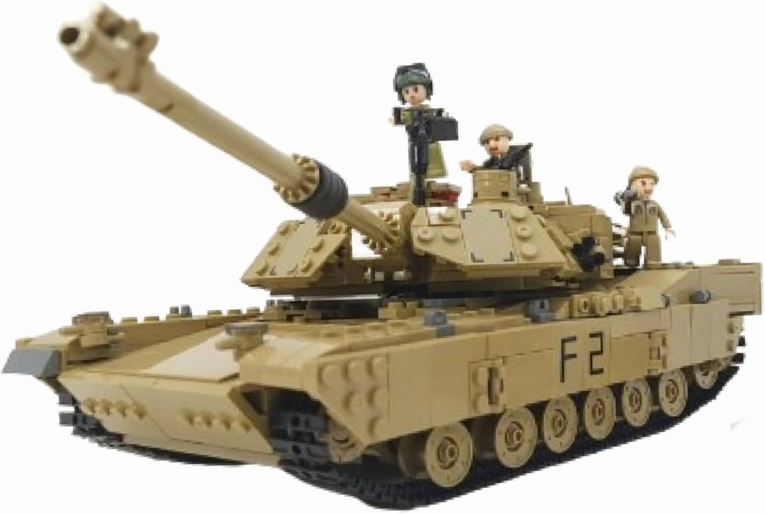 General Jim's 2-in-1 Military Brick Building Set – WWII US Army M1A2 Tank or Humvee with Rotating Turret, Adjustable Gun & Accessories – 1463-Piece Model for Military Collectors, Teens & Adults