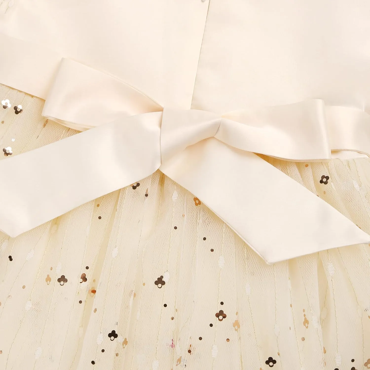 Girls Dress Sloping Bridesmaid Wedding Princess Children's Bow Birthday Ball Party Show Evening Lavender