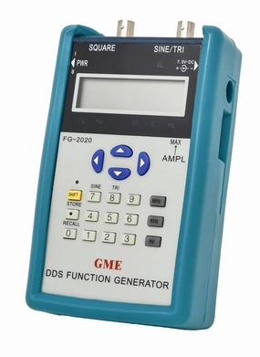 GME FG-2020 20MHz Handheld Portable High Precision Dual Channel DDS Signal Function Generator, Designed and Engineered in the USA
