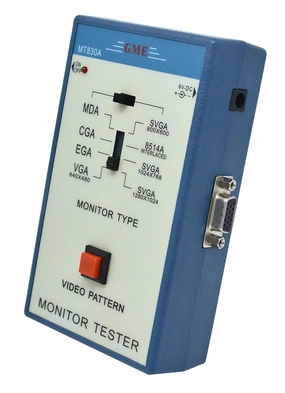 GME MT830A Portable Computer Monitor Tester Video Test Pattern Generator for PC Monitor, Designed and Engineered in The USA