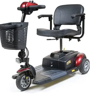 Golden Technologies 2015 Buzzaround XL 3 Wheel Mobility Scooter in Red - GB117