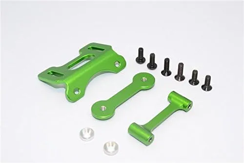 GPM For Tamiya DT-03 Upgrade Parts Aluminium Adjustable Wing Mount - 1 Set Green