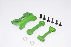 GPM For Tamiya DT-03 Upgrade Parts Aluminium Adjustable Wing Mount - 1 Set Green