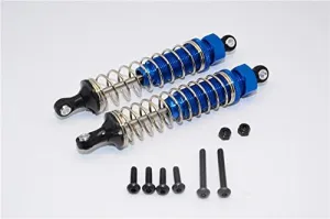 GPM for Tamiya TT02B Upgrade Parts Aluminum Rear Adjustable Spring Damper (95mm) - 1Pr Set Blue