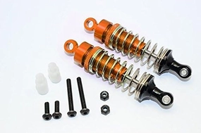 GPM for HPI WR8 Flux Upgrade Parts Aluminum Front Adjustable Damper (70mm) - 1Pr Set Orange