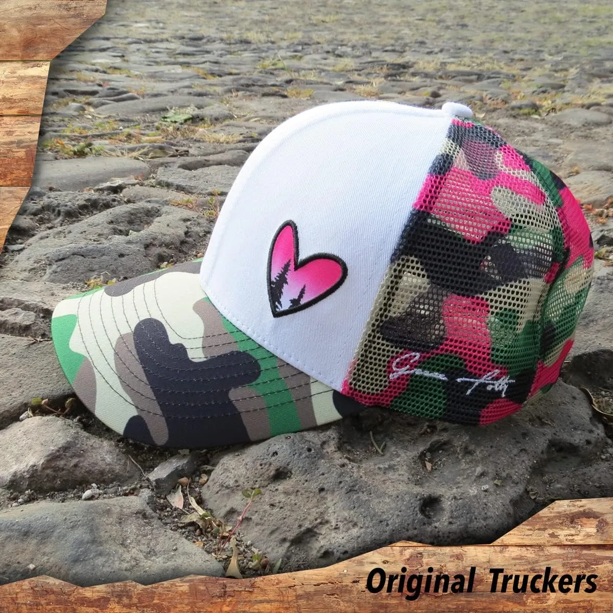 Grace Folly Beach Trucker Hats for Women- Snapback Baseball Cap for Summer