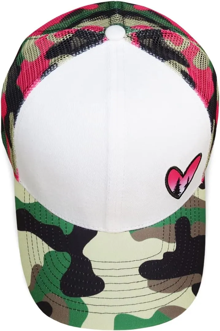 Grace Folly Beach Trucker Hats for Women- Snapback Baseball Cap for Summer