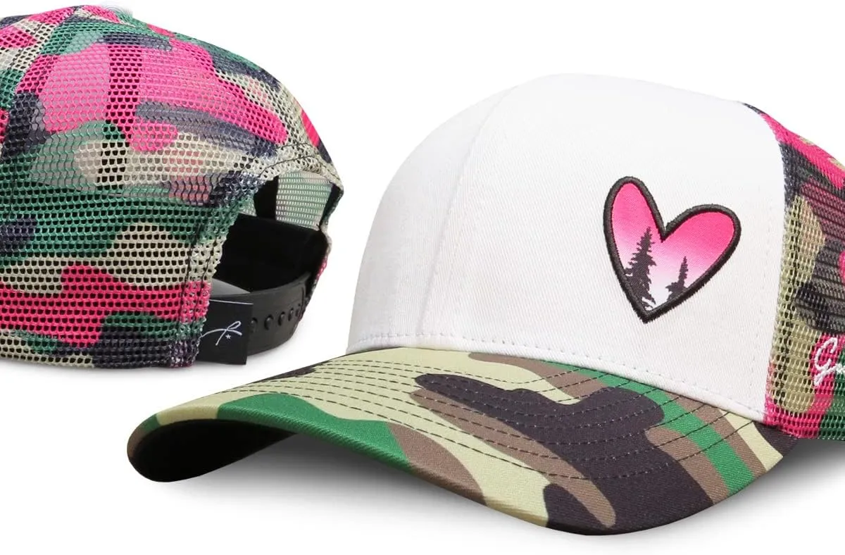 Grace Folly Beach Trucker Hats for Women- Snapback Baseball Cap for Summer