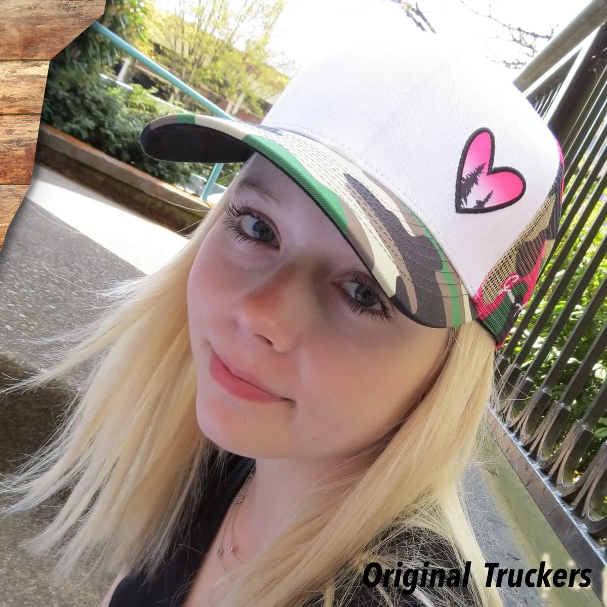 Grace Folly Beach Trucker Hats for Women- Snapback Baseball Cap for Summer