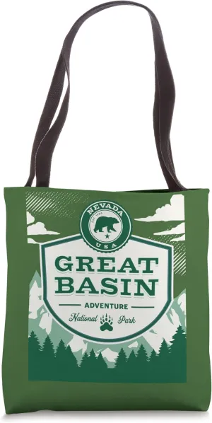Great Basin National Park Nevada Nature Bear Hike Outdoors Tote Bag
