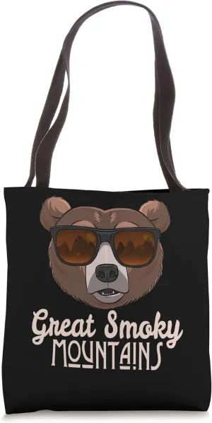 Great Smoky Mountains National Park Bear T Shirt Tote Bag