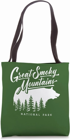 Great Smoky Mountains National Park Bear Tote Bag