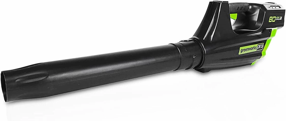 Greenworks 80V (170 MPH / 730 CFM / 75  Compatible Tools) Cordless Brushless Axial Leaf Blower, Tool Only