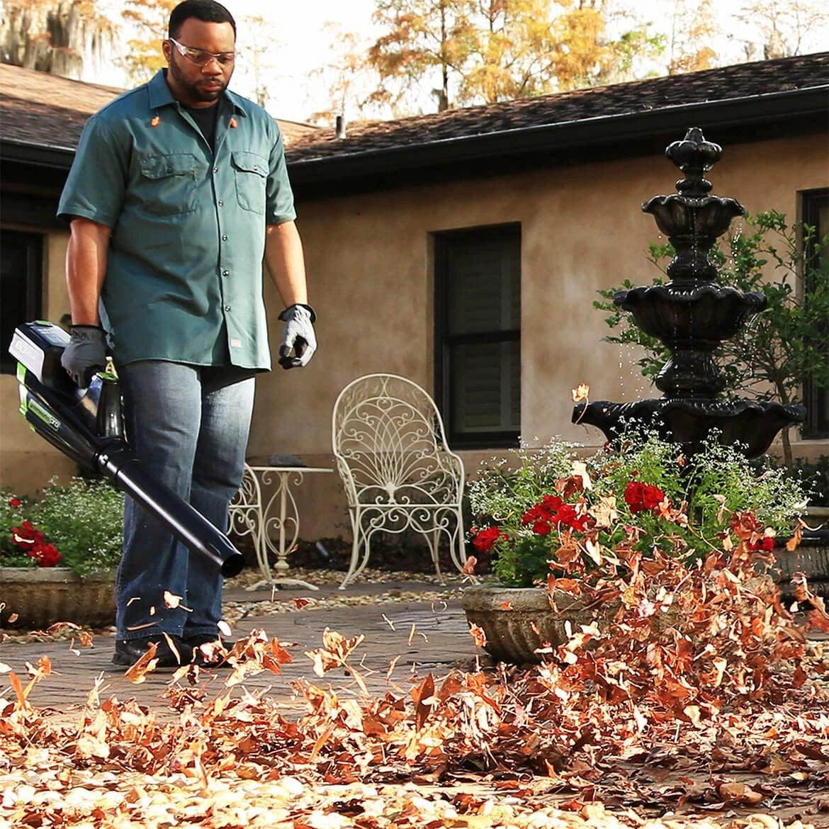 Greenworks 80V (170 MPH / 730 CFM / 75  Compatible Tools) Cordless Brushless Axial Leaf Blower, Tool Only
