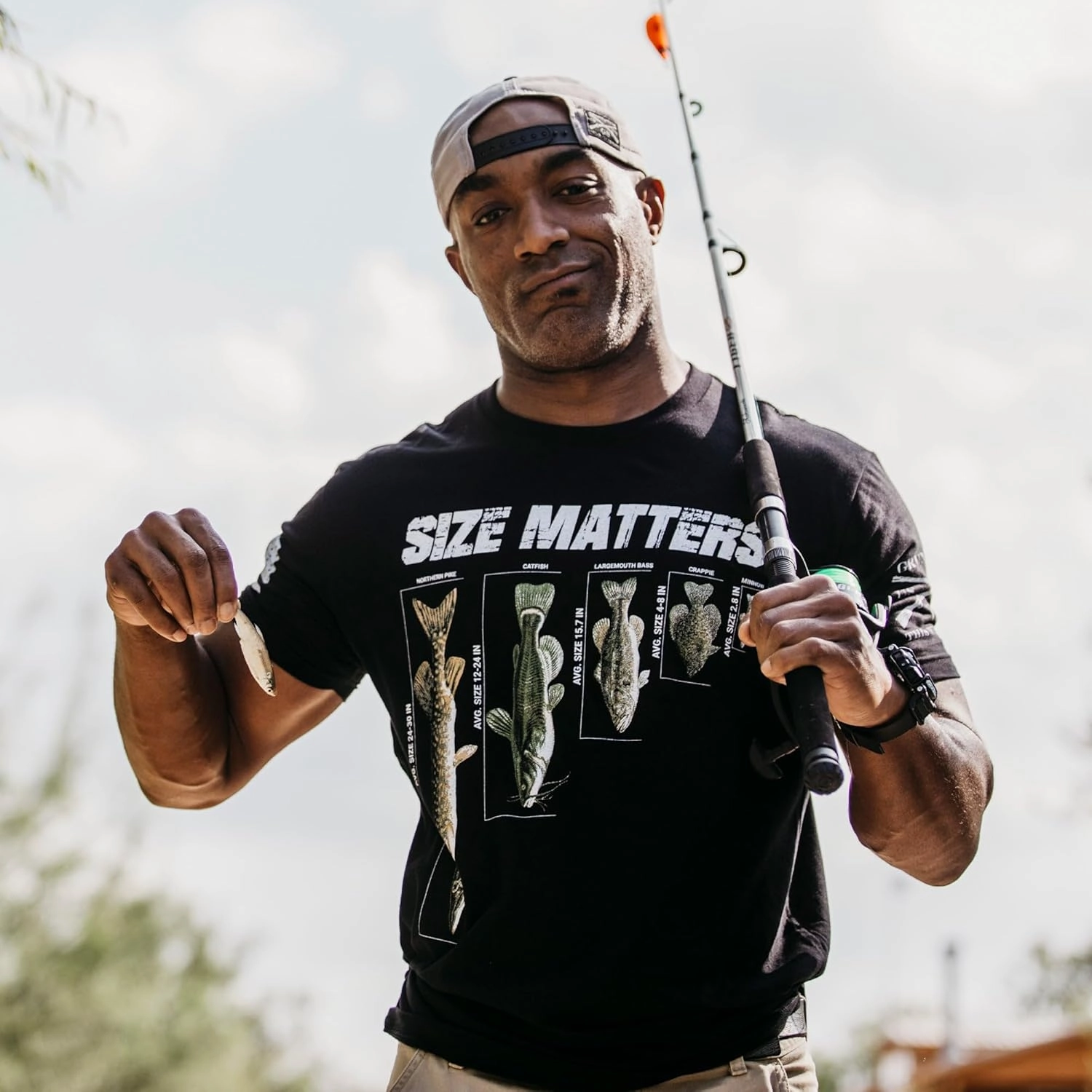 Grunt Style Fish Size Matters Men's T-Shirt
