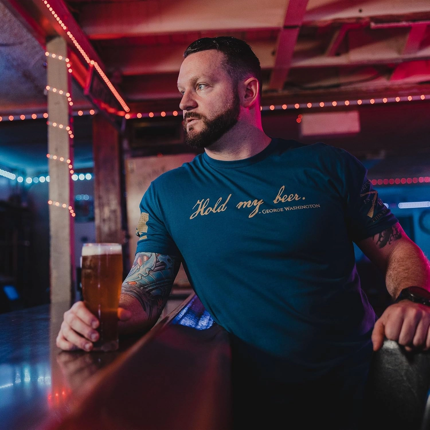Grunt Style Hold My Beer Men's T-Shirt
