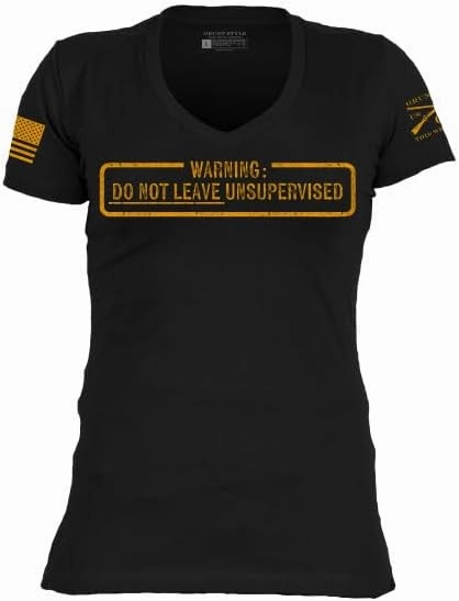 Grunt Style Needs Supervision Women's V-Neck T-Shirt