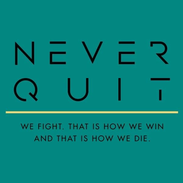 Grunt Style Never Quit Men's Muscle Tank