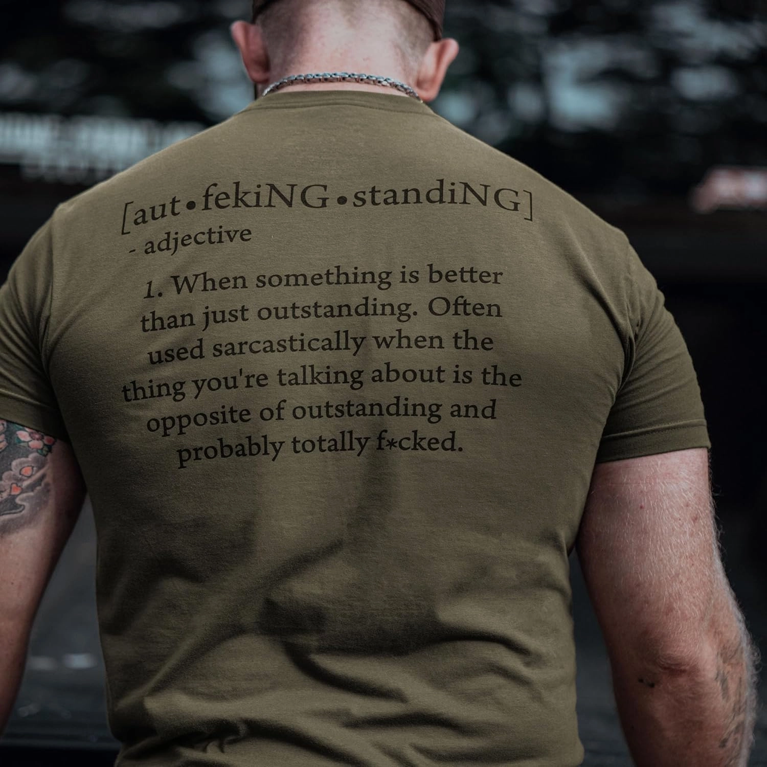 Grunt Style Out Fking Standing Men's T-Shirt