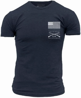 Grunt Style Red Blood Blue Collar Men's T-Shirt