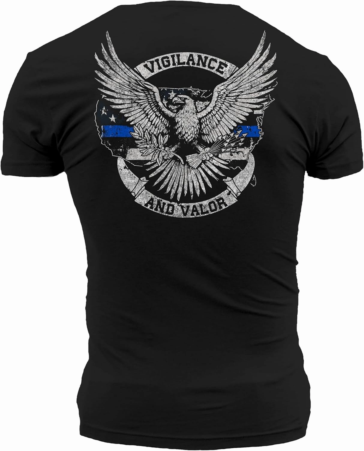 Grunt Style Vigilance and Valor Men's T-Shirt