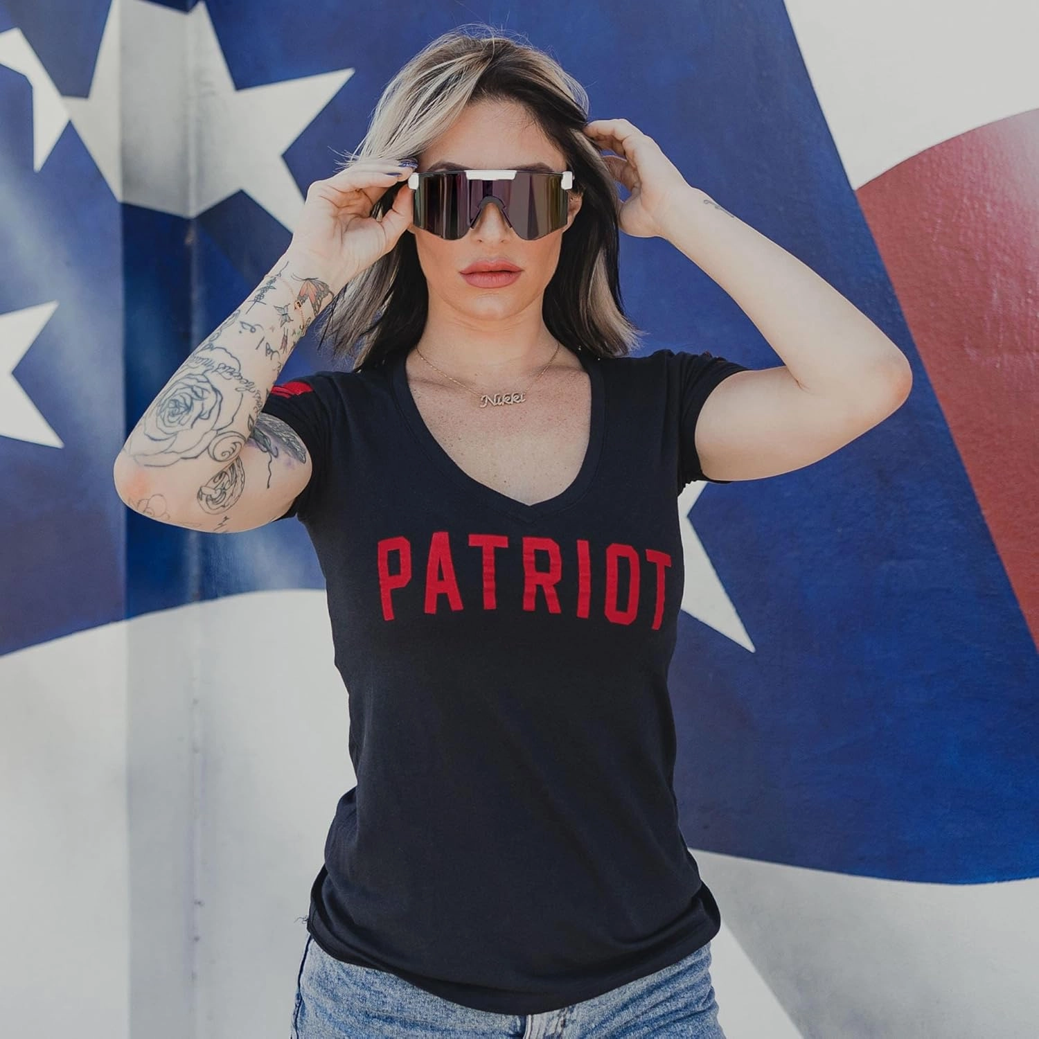Grunt Style Zero F's Given Women's V-Neck T-Shirt