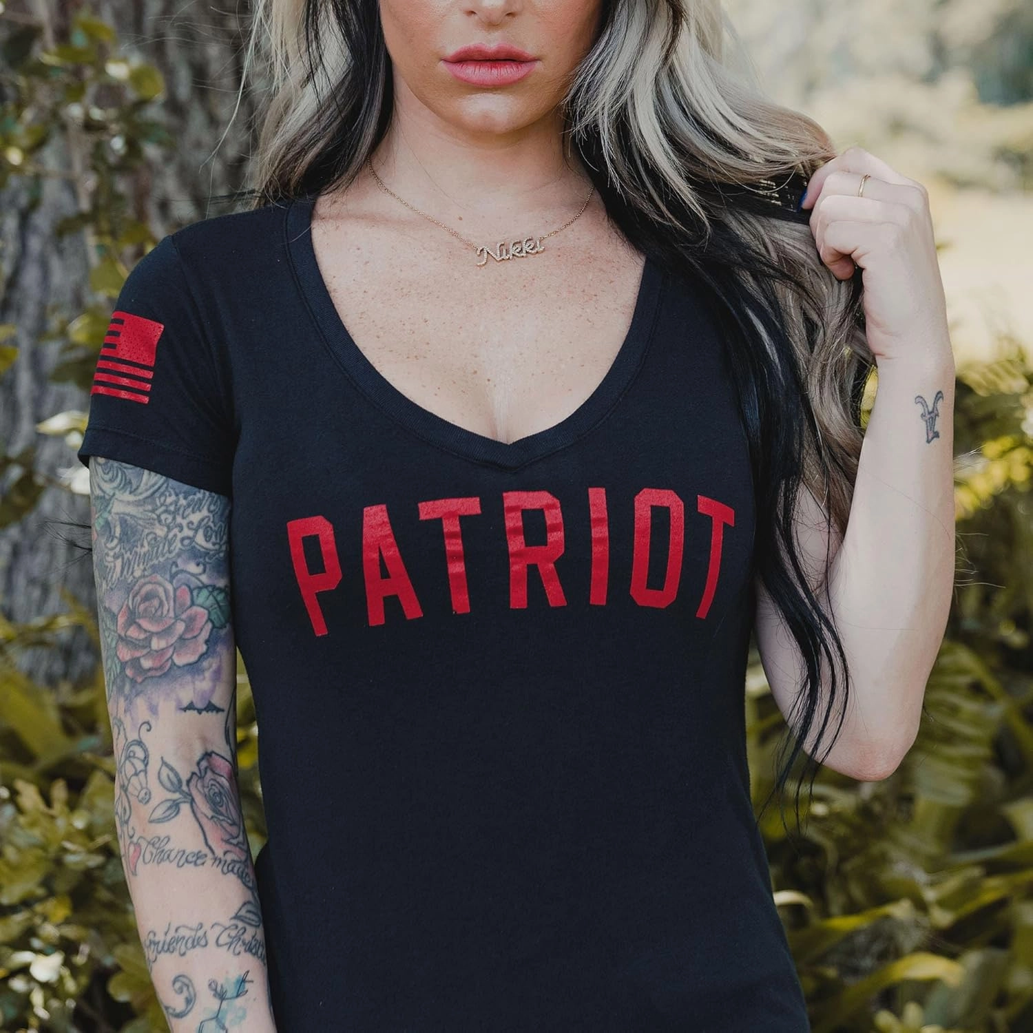 Grunt Style Zero F's Given Women's V-Neck T-Shirt