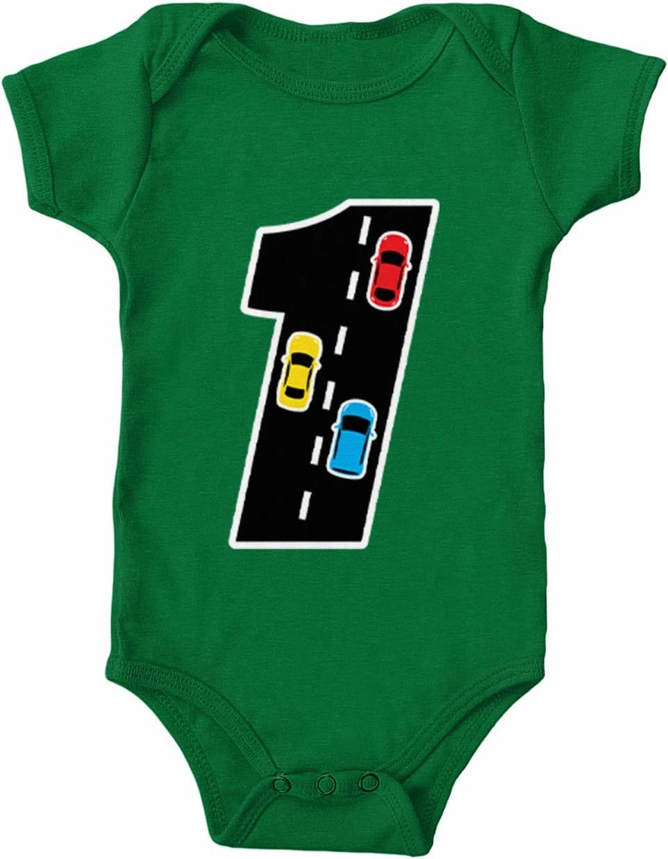 Haase Unlimited Racecar - Car First Birthday Bodysuit