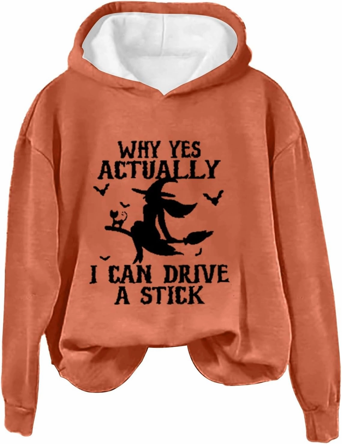 Halloween Sweatshirt Women Cute Vintage Graphic Women's Fashion Casual Pullover spooky Graphic Casual Long Sleeve