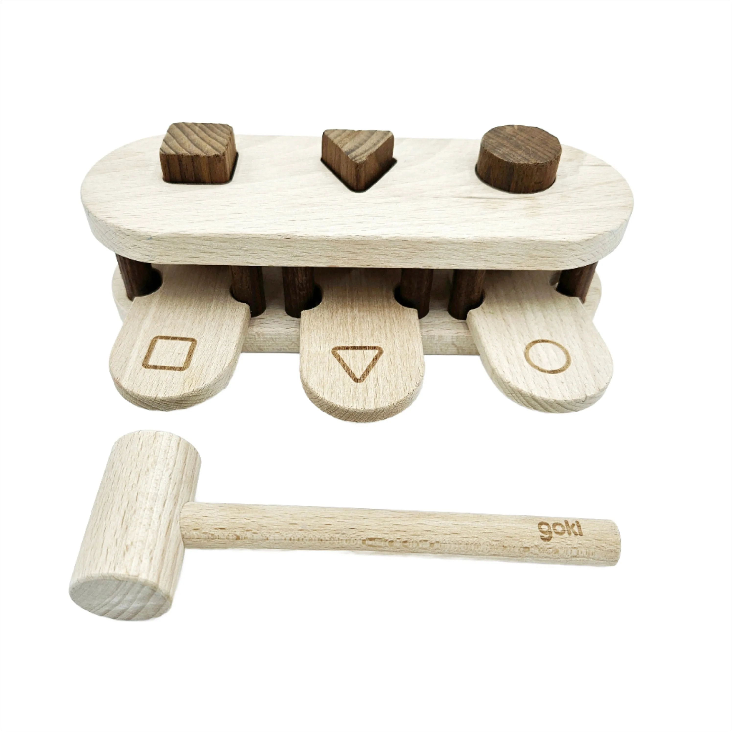 Hammer Bank - Natural Wood