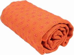 HEMOTON 1Pc Slip Yoga Mat Plum Blossom Dots Fitness Blanket for and Home Exercise Orange for Reducing Ground Impact and Enhancing Comfort