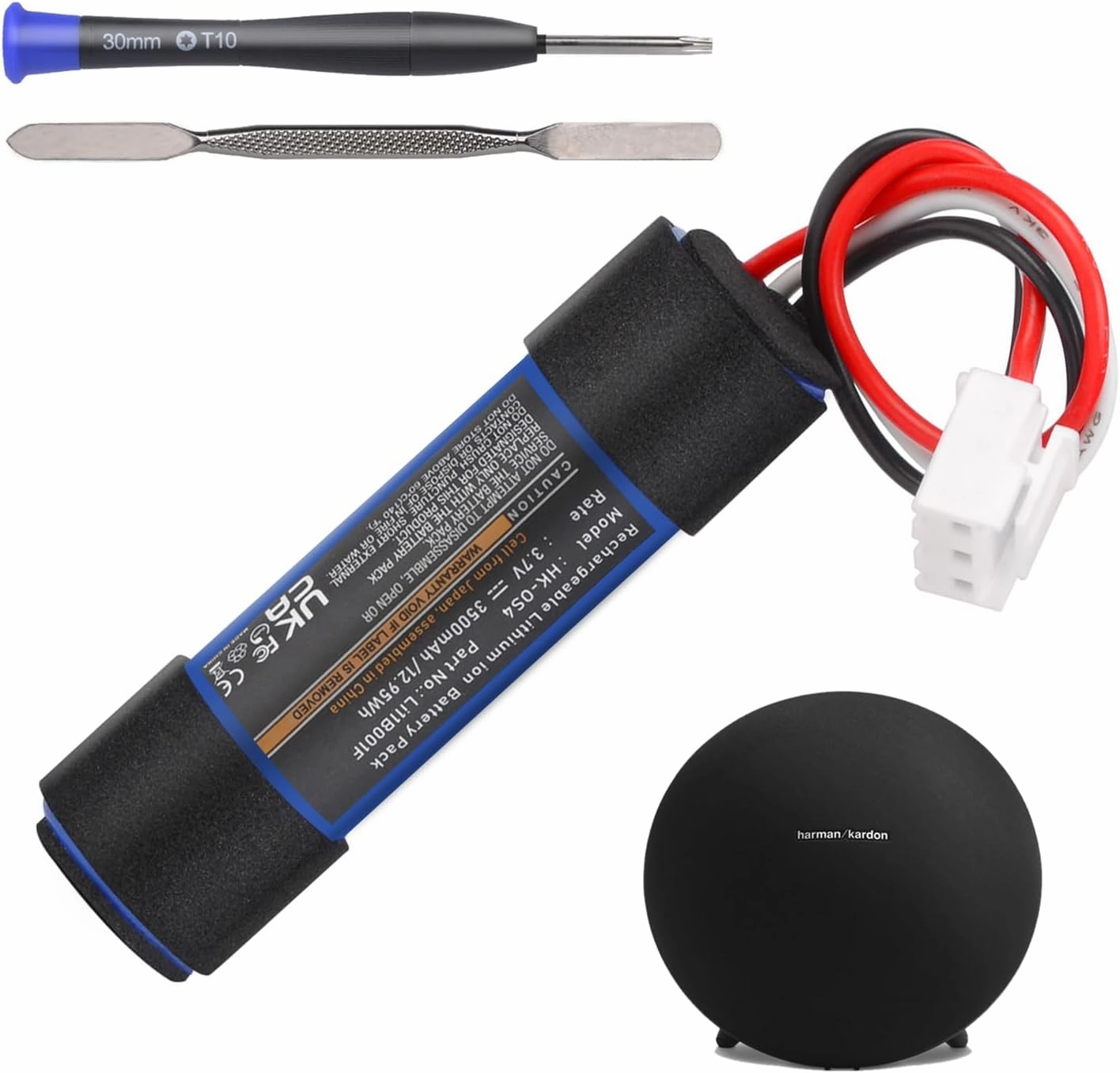 Hisewen 3500mAh Replacement Battery for Harman Kardon Onyx, LI11B001F Battery for Harman Kardon Onyx Studio 1/2/3/4 Bluetooth Speaker