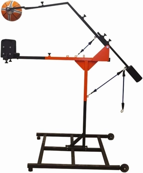 Hoops Basket Basketball Shooting Correction Machine- Basketball Arm Guide Machine, 90° Elbow Positioning, Black Powder Coat, Easy Transport