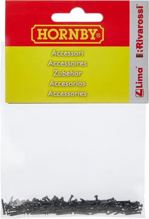 Hornby R207 Replacement Track Pins - Spare Parts and Train Accessories for Hornby OO Gauge Model Railway Sets, Coupling and Modelling Tools - Fixing Pins, Scale 1:76 for ASIN