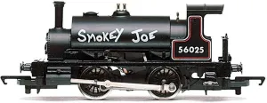 Hornby R3064 Railroad BR Smokey Joe 00 Gauge Steam Locomotive, Black