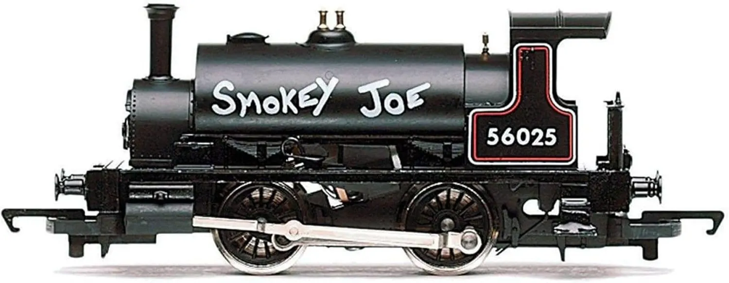 Hornby R3064 Railroad BR Smokey Joe 00 Gauge Steam Locomotive, Black