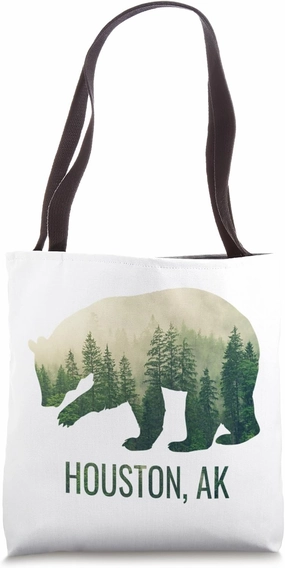 Houston Bear Southeast Alaska Tongass Wildlife Tote Bag
